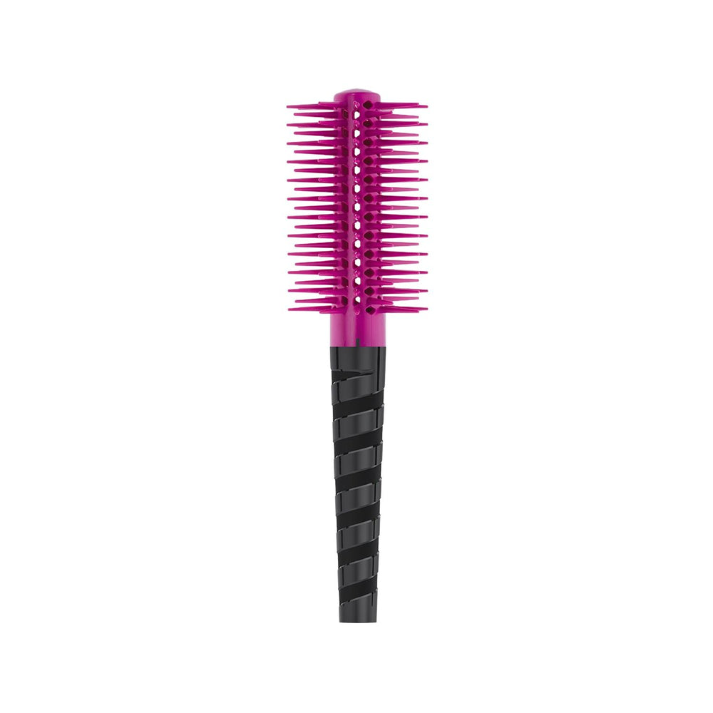 Janeke Cactus Brush Detangling Hair Brush in Black & Purple