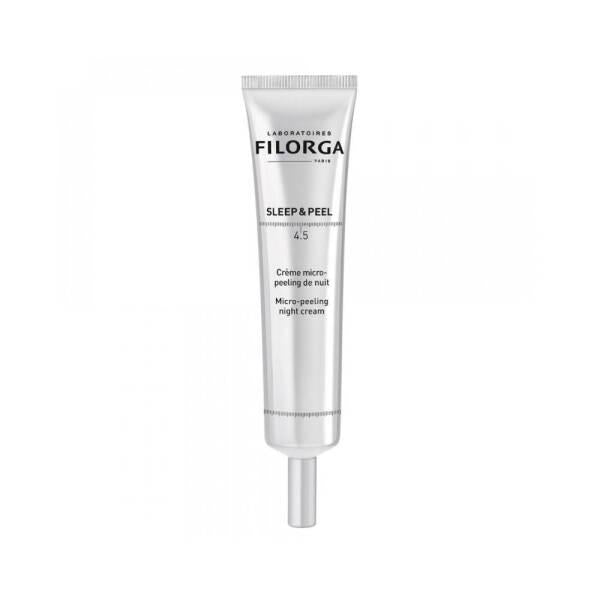 filorga sleep and peel micro-peeling night cream, 40ml container of filorga cream Filorga Sleep & Peel Micro-Peeling Night Cream - 40ml Filorga Sleep & Peel Micro-Peeling Night Cream - 40ml filorga, sleep-peel, micro-peeling, night-cream, skincare, sensitive-skin, hydration, exfoliation, ai-generated, skin-care