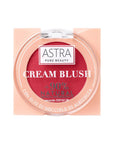 Astra Pure Beauty Cream Blush 04 - Natural Flush 5g