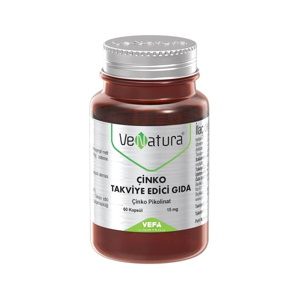 VeNatura Zinc Supplement 15 mg - 60 Capsules | Zinc Picolinate for Immune System Support VeNatura Zinc 15 mg Supplement | Immune System Support Zinc Supplement, Zinc Picolinate, Dietary Supplement, Immune System Support, VeNatura Zinc 15 mg, Health Supplements, Wellness Products, Zinc Deficiency, Immune Health, Nutritional Supplements, Adult Supplements, Family Health