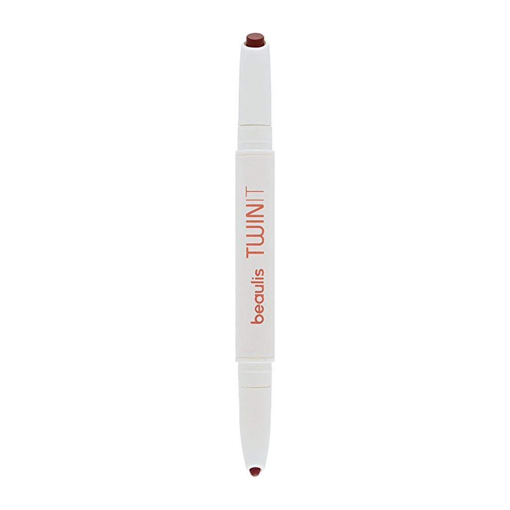 Beaulis Twin It Double-Sided Lipstick &amp; Lip Liner 174 Dark Salmon