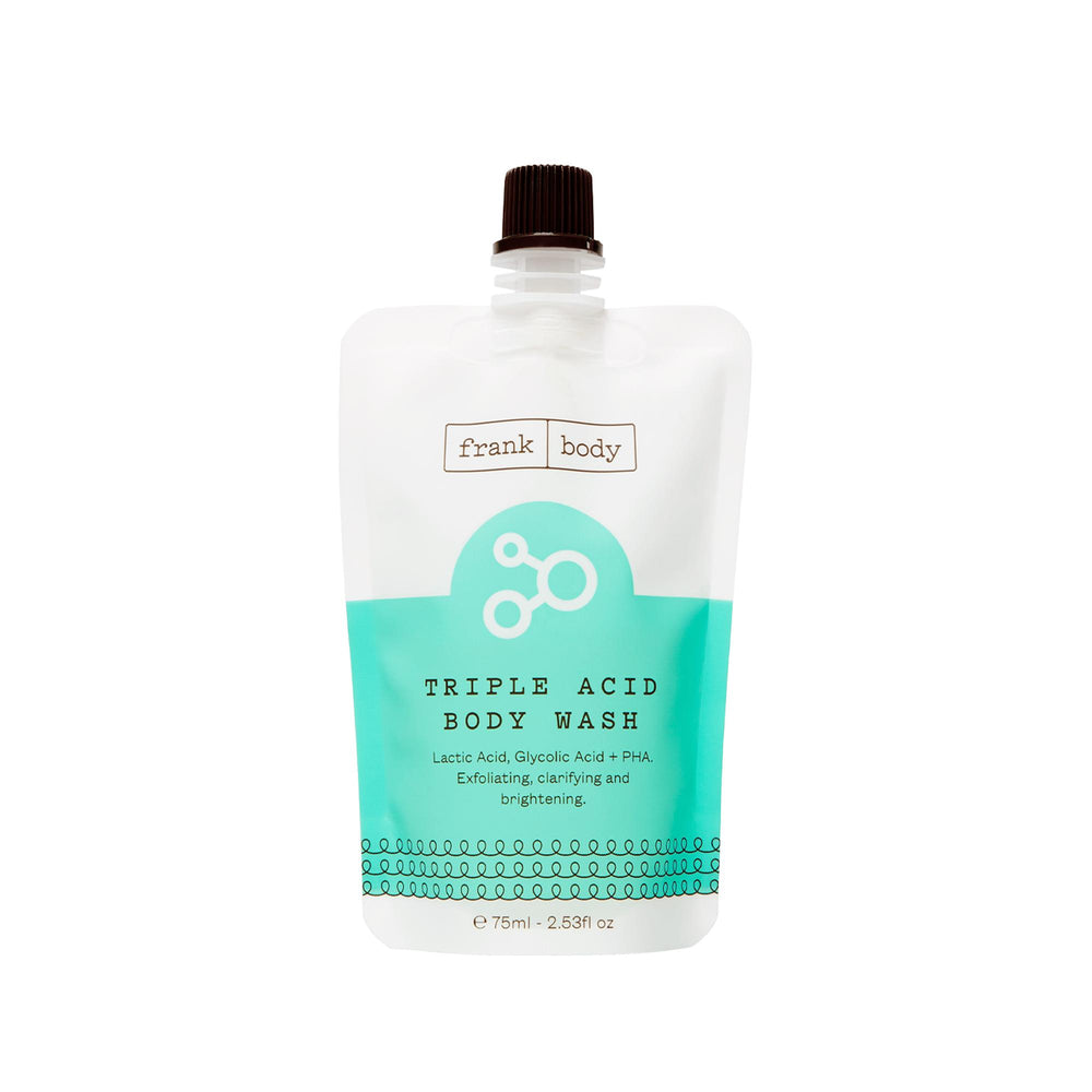 Frank Body Triple Acid Shower Gel Smoothing Body Wash 75 ml