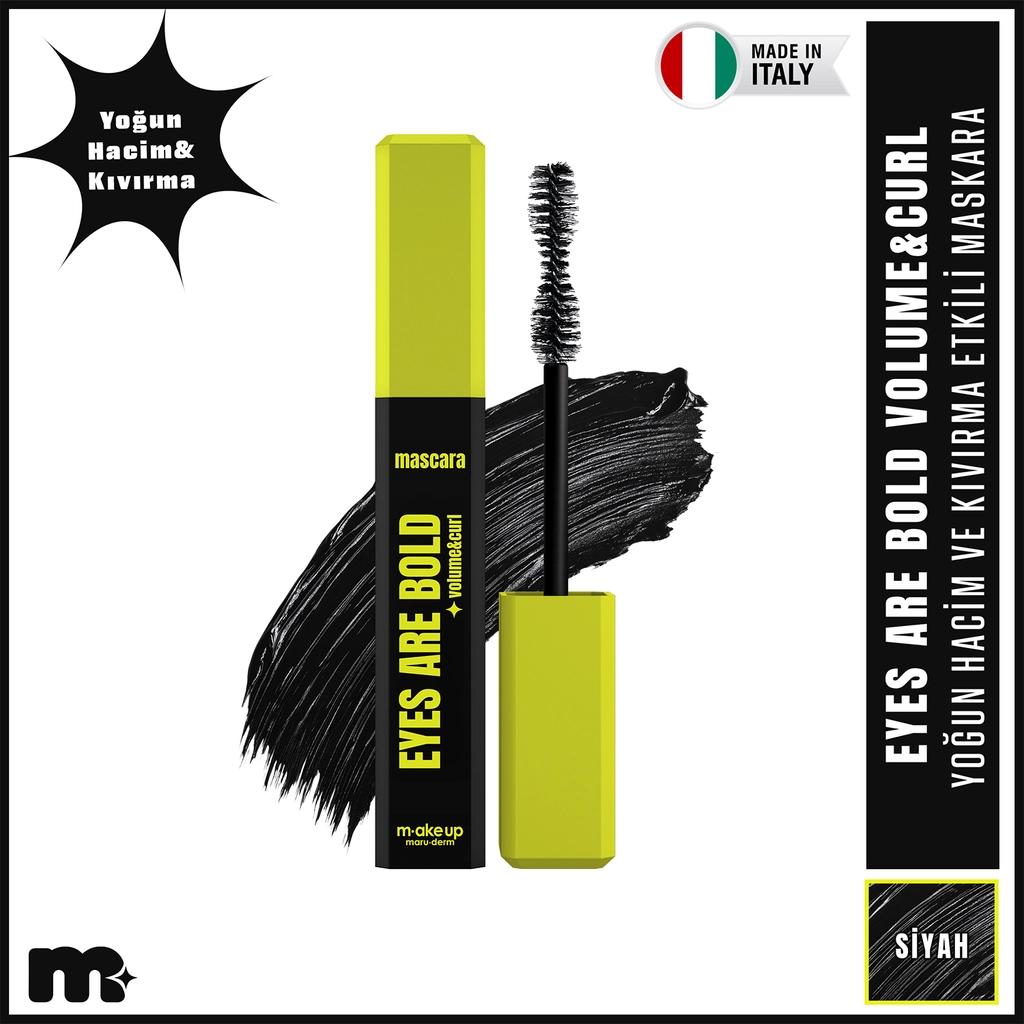 Maruderm Eyes Are Bold Mascara for Volume &amp; Curl 10ml