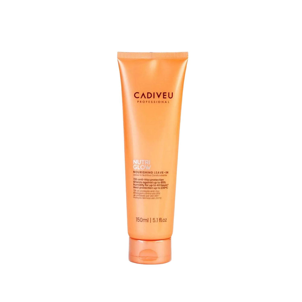 Cadiveu Nutri Glow Leave-in Hair Care Cream - 5.07 fl oz, Nourishing & Softening for Dry or Damaged Hair Cadiveu Nutri Glow Leave-in Hair Cream - Nourishing & Softening Hair care cream, Leave-in hair cream, Cadiveu Nutri Glow, Hair nourishment, Leave-in conditioner, Dry hair repair, Damaged hair care, Hair softening, Continuous hydration, Daily hair care, Hair care solution