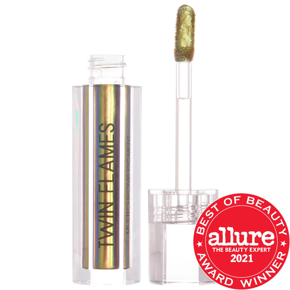 Twin Flames Liquid Eyeshadow: Dual Chrome, High Pigment, Vegan, Long-Lasting, & Multi-Use - Achieve Dazzling Eye, Lip & Cheek Looks! Twin Flames Liquid Eyeshadow: Dual Chrome, Vegan Makeup Liquid Eyeshadow, Dual Chrome Eyeshadow, Vegan Eyeshadow, Cruelty-Free Makeup, Multi-Use Makeup, Long-Lasting Eyeshadow, Crease-Proof Eyeshadow, High Pigment Eyeshadow, Chrome Eyeshadow, Twin Flames Eyeshadow, eyeshadow, eye makeup, vegan cosmetics, cruelty-free cosmetics, multi-use, long-lasting, crease-proof, high pigme