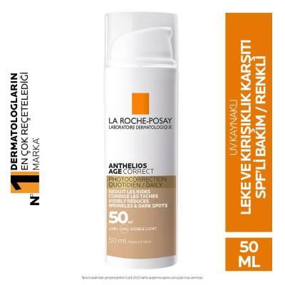 La Roche Posay Anthelios Age Correct Daily Tinted Cream SPF50+ - Tinted Sunscreen Cream for Anti-Aging &amp; Sensitive Skin - image 8