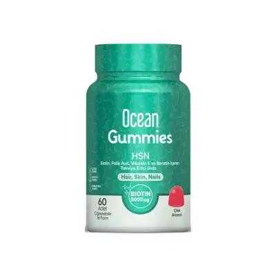 Ocean Gummies HSN Hair Skin Nails Supplement - 60 Count Chewable Jelly Vitamins for Beauty and Wellness Ocean Gummies HSN Hair Skin Nails Supplement - 60 Count Hair Skin Nails Supplement, Chewable Vitamins, Beauty Supplements, Dietary Supplement for Hair Growth, Skin and Nail Health Vitamins, HSN Vitamins, Chewable Jelly Vitamins, Beauty and Wellness, Hair Care, Skin Care, Nail Care, Health Supplements, Nutritional Supplements, Vitamin B3, Vitamin E, Vitamin B6, Biotin, Folate, Vitamin A, Vitamin B12, Vitam