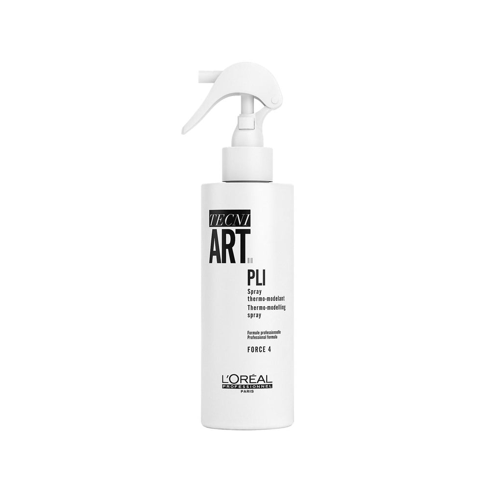 Loreal Professionnel Paris Tecni Art PLI Heat Styling Spray - 190ml, Heat Protection & Long-Lasting Hold Loreal Tecni Art PLI Heat Styling Spray - Protect & Style Loreal Professionnel Paris Tecni Art PLI, Heat styling spray, Hair styling products, Professional hair care, Heat protection spray, Hair protection, Long-lasting hold, Hair texture, Hair manageability, Professional hair styling, Hair care products