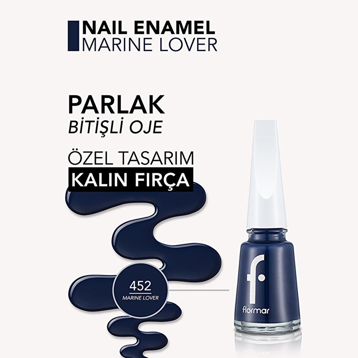Flormar Nail Enamel: High Pigment, Long Lasting Nail Polish for Strong, Glossy Nails - Marine Lover Flormar Nail Polish: High Pigment, Long Lasting Color nail polish, high pigment nail polish, Flormar Nail Enamel, long lasting nail polish, chip resistant nail polish, glossy nail polish, nail strengthening polish, Manicure, Nail care, Nail color, colored coating, nail protection, personal grooming, nail aesthetics, nail colors, nail styles, strengthens nails, protects nails, Manicures, nail health, nail stre