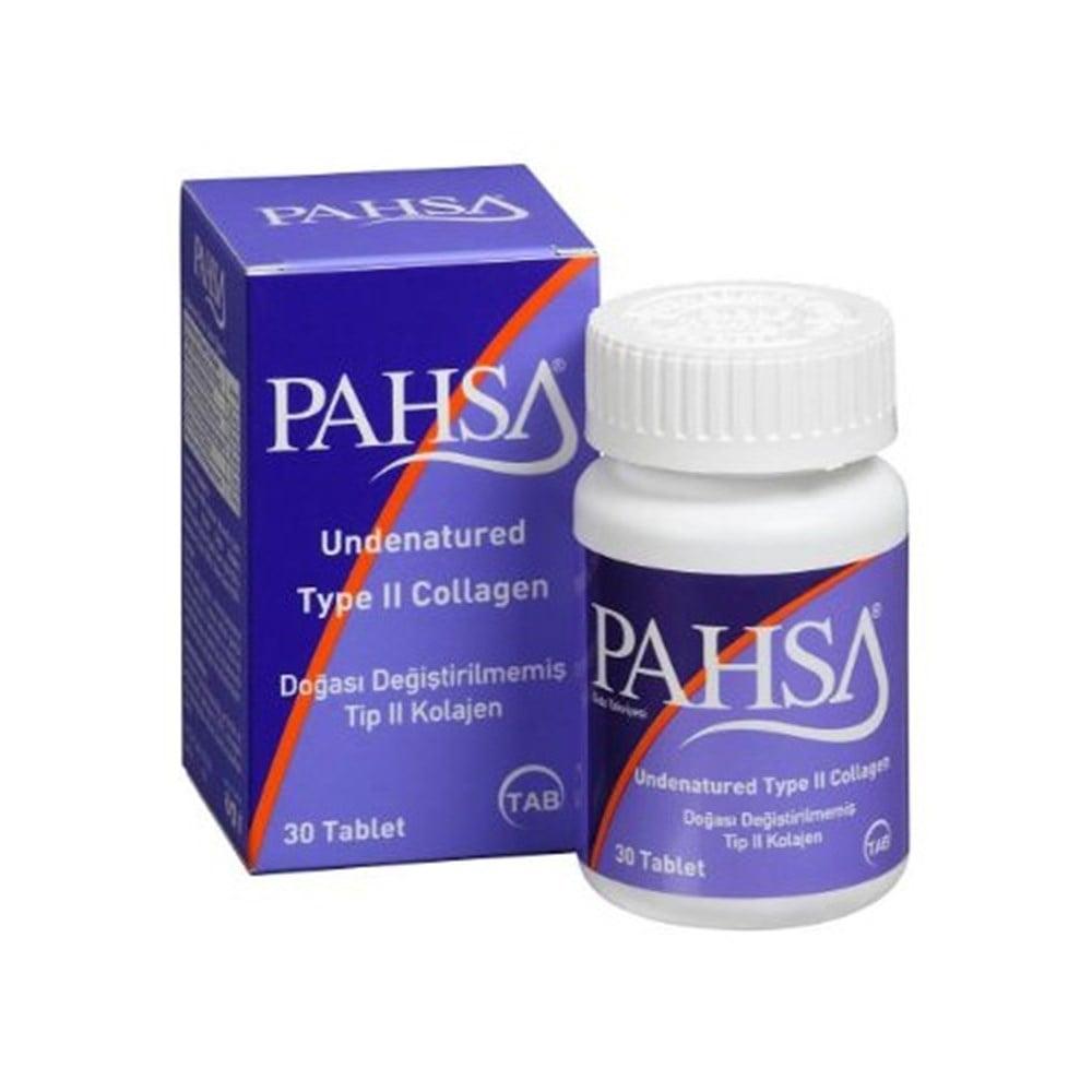 PAHSA Type 2 Collagen Supplement: Joint Support Tablets with MSM, Boswellia, Calcium, Magnesium & Zinc - 30 Count PAHSA Type 2 Collagen: Joint Support & Bone Health Type 2 Collagen Supplement, Joint Support Tablets, MSM Collagen, Boswellia Extract Supplement, Calcium Magnesium Zinc Supplement, Kolajen Takviye, Collagen for Joint Pain, Bone Health Supplements, Dietary Supplement for Joints, Collagen, MSM, Boswellia, Calcium, Magnesium, Zinc, Joint Health, Bone Health, Cartilage Support, Anti-Inflammatory, Os