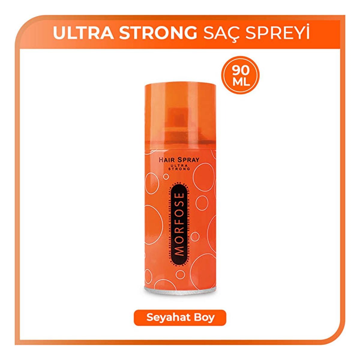 Morfose Ultra Strong Hair Spray 3.04 fl oz - Strong Hold, Keratin & Provitamin Enriched Morfose Ultra Strong Hair Spray - 3.04 fl oz Strong hold hair spray, Keratin hair spray, Hair styling products, Provitamin hair care, Non-greasy hair spray, Hair care, Styling products, Hair spray, Morfose, Hair products, Beauty products, Cosmetics, Hair styling, Hair care routine, Hair vitality, Hair shine