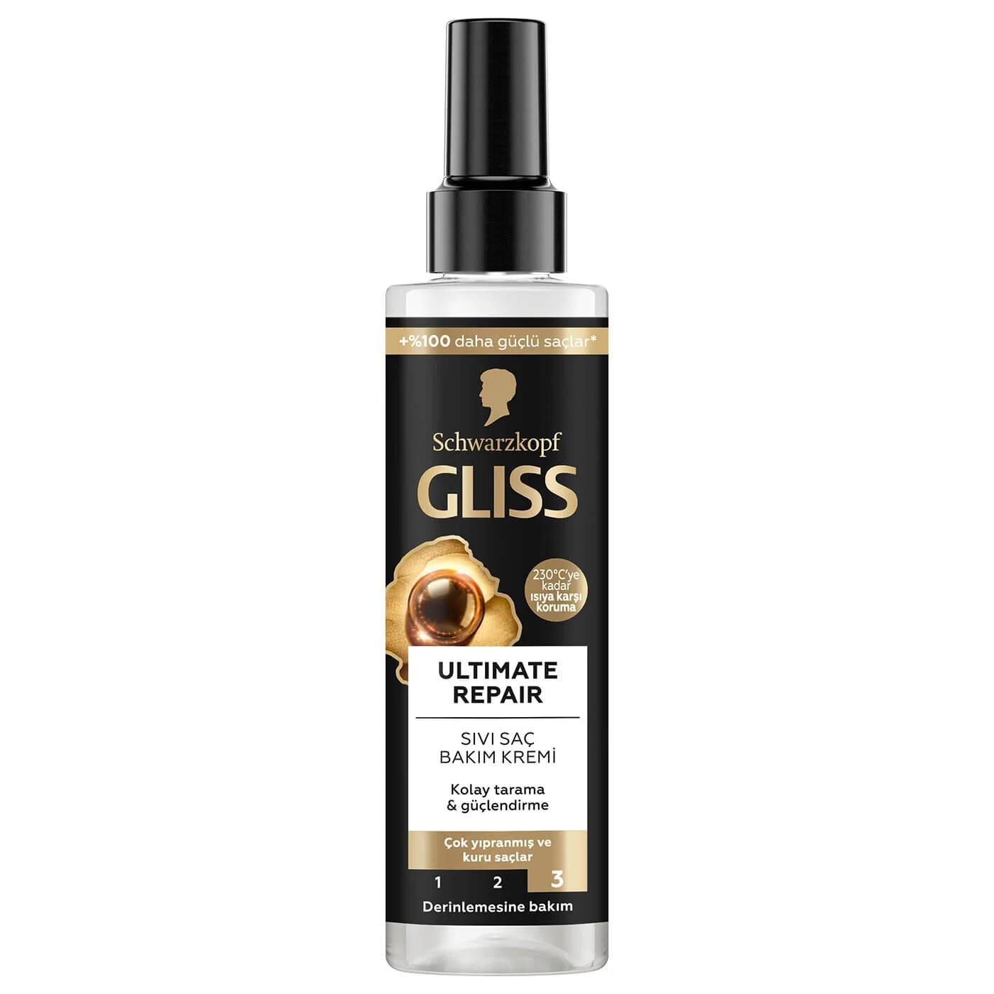 Gliss Ultimate Repair Liquid Conditioner for Damaged Hair 200 ml