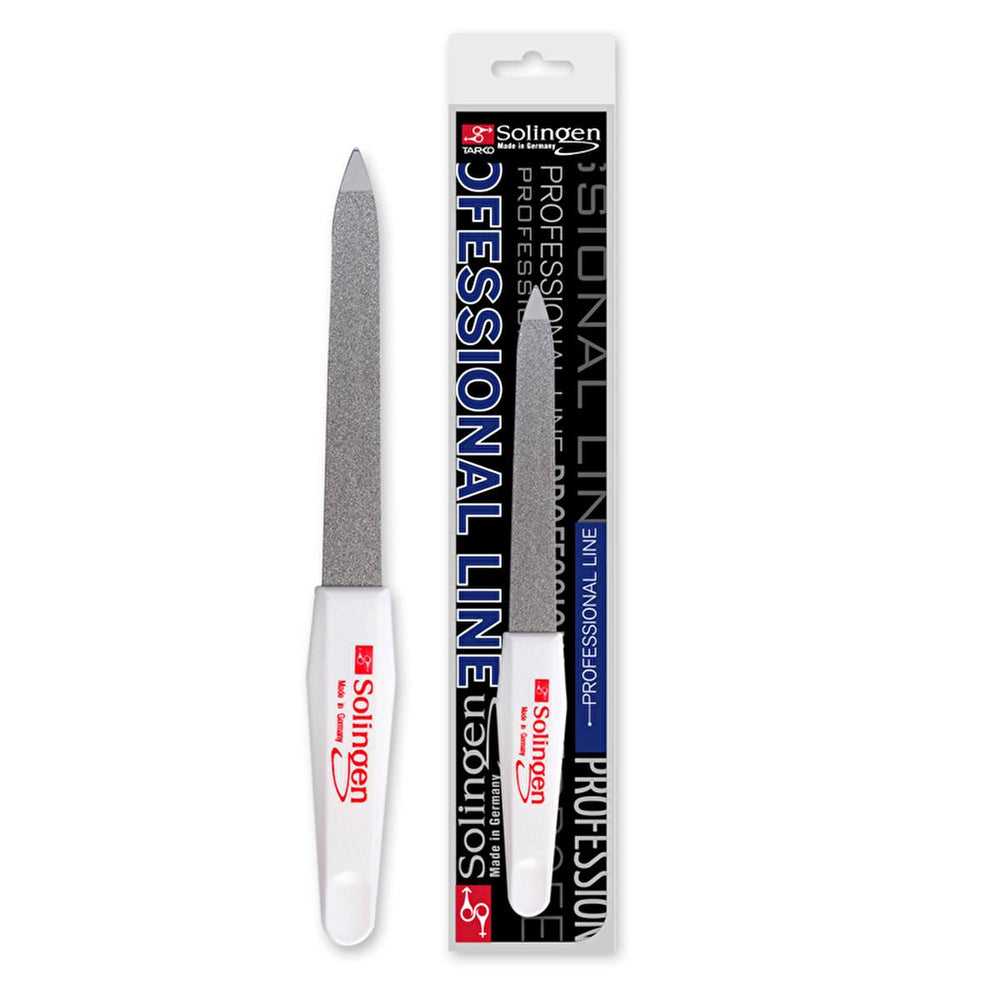 Solingen Steel Nail File - Durable & Precise: Achieve Perfect Nail Shaping with this German-Engineered Manicure Tool Solingen Steel Nail File: Achieve Perfect Nails at Home nail file, Solingen nail file, steel nail file, manicure tool, fingernail file, nail shaping tool, durable nail file, nail care, at-home manicure, personal care tool, Solingen steel, shaping nails, compact nail file, travel nail file, gifts for her, beauty tool, nail grooming, nail care tool, manicure, pedicure, nail shaping, filing nail