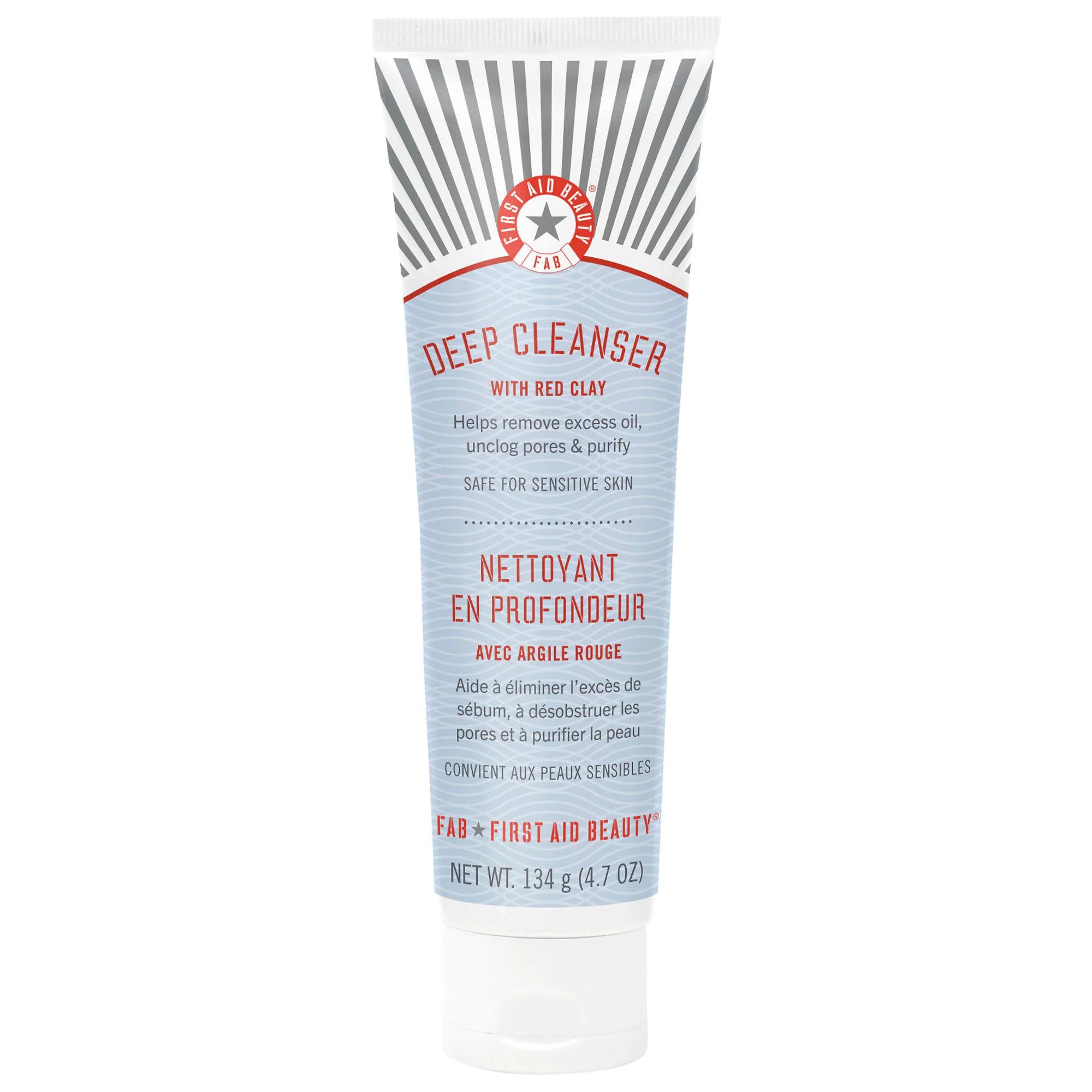 Dr. Hauschka Deep Cleanser with Red Clay - Vegan Facial Cleanser for Oily, Combination &amp; Normal Skin Deep Cleanser with Red Clay - Vegan Facial Cleanser facial cleanser, red clay cleanser, vegan skincare, gluten-free skincare, cruelty-free skincare, acne and blemish treatment, oily skin care, combination skin care, normal skin care, deep cleansing, hydrating cleanser, antibacterial skincare, natural skincare, skincare routine, morning skincare, evening skincare