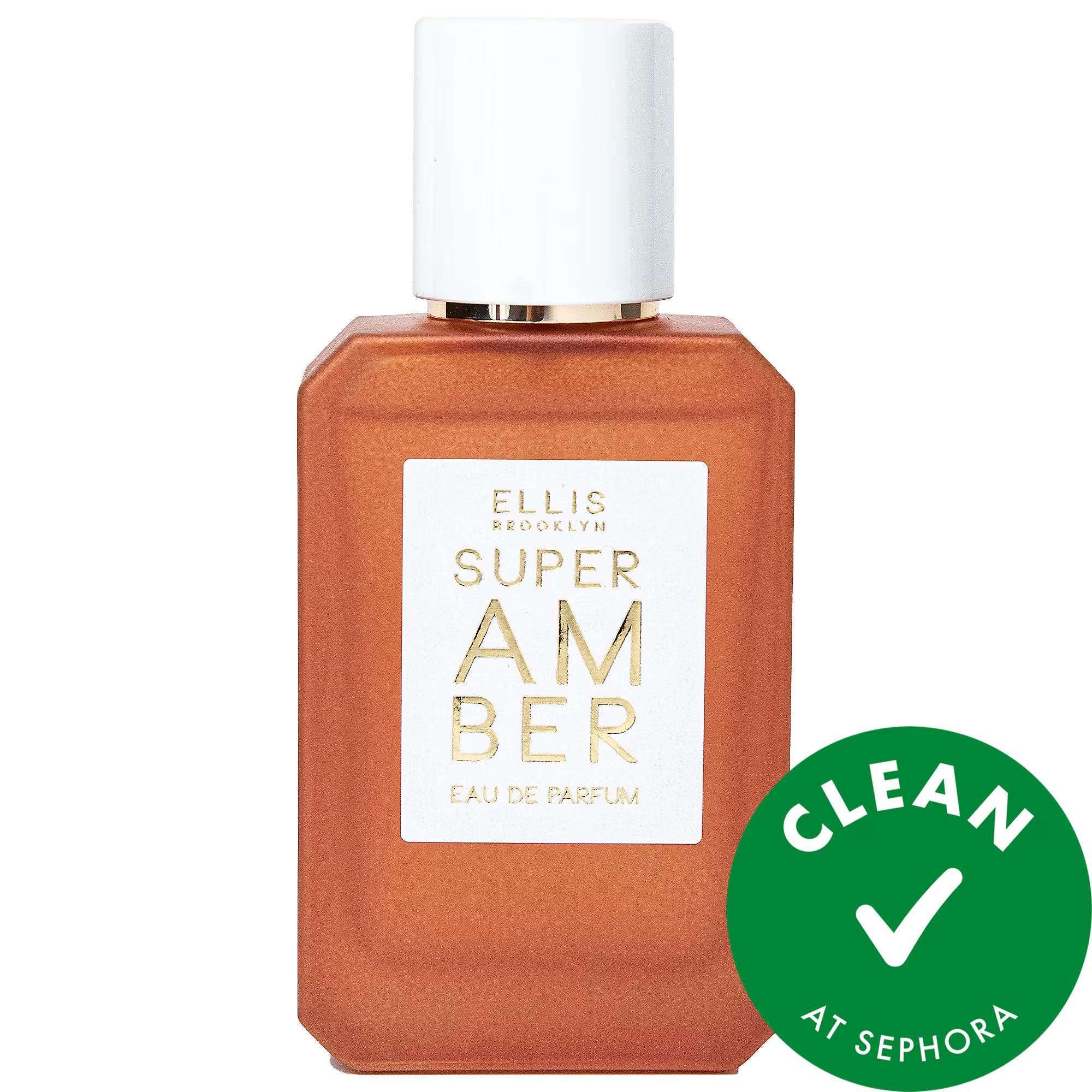 Ellis Brooklyn SUPER AMBER Eau de Parfum - Warm & Spicy Fragrance for Women, Clean Perfumery, Eco-friendly & Allergen-free Ellis Brooklyn SUPER AMBER Eau de Parfum - Warm & Spicy Eau de Parfum, Warm & Spicy Fragrance, Clean Perfumery, Eco-friendly Fragrance, Allergen-free Perfume, Women's Perfume, Luxury Fragrance, Sustainable Beauty, Green Beauty, Perfume for Women, Ellis Brooklyn