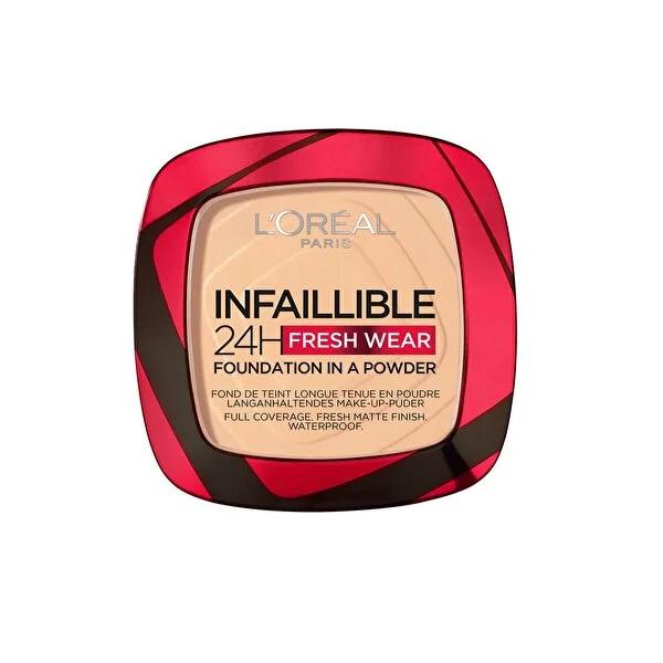 Loreal Paris Infaillible 24H Fresh Wear Powder Foundation - Long Lasting Matte Finish Makeup - image 5