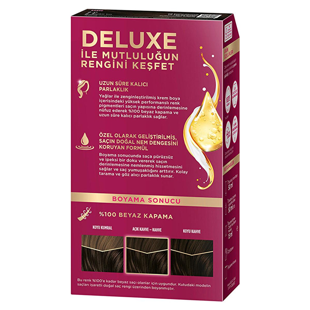 Palette Deluxe Saç Boyası 4-0 Kahve - Long-Lasting Hair Dye for Vibrant Color - view 9