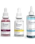 The Purest Solutions Skincare Set - Exfoliating, Brightening, and Toning for Uneven Skin Tone and Texture - Face Serum