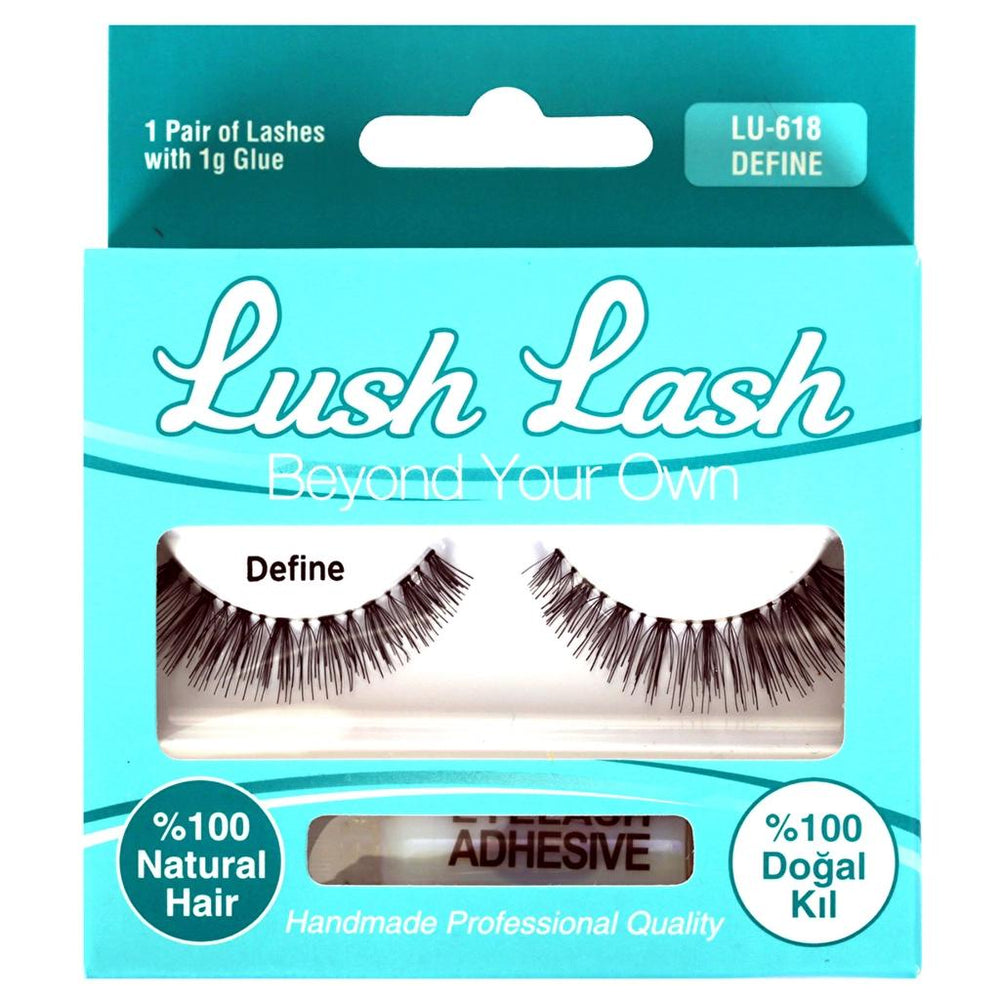 Lush Lash LU-618 Natural Hair False Eyelashes