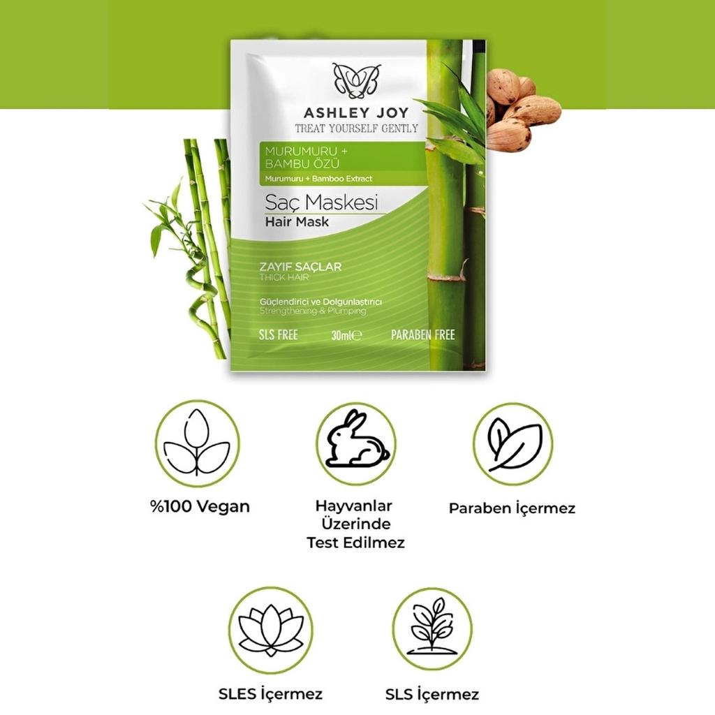 Ashley Joy Hair Mask Strengthening &amp; Volumizing 30 ml
