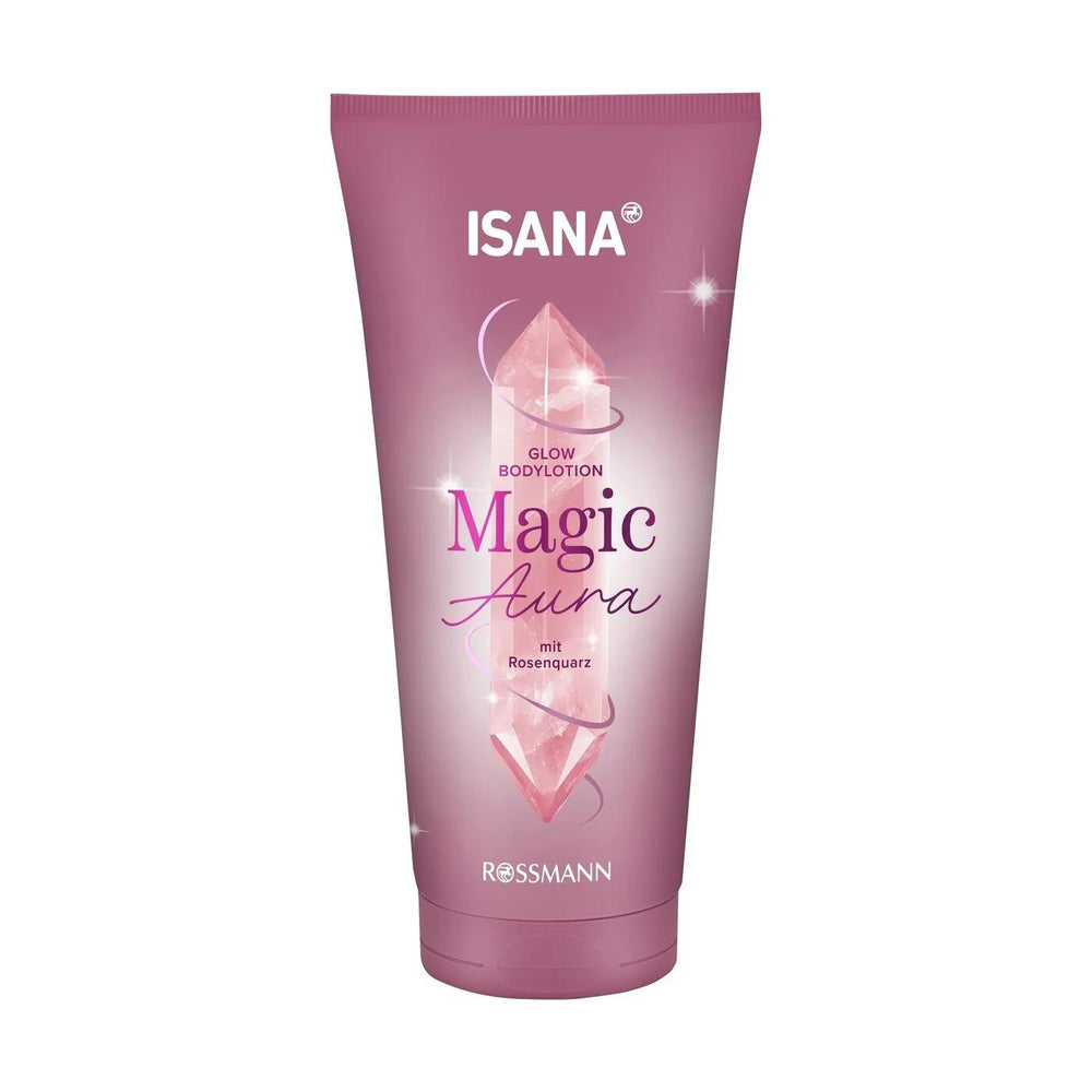 Isana Glow Rose Quartz Body Lotion for Radiant Skin 200 ml