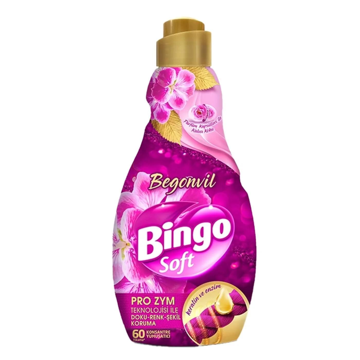 Bingo Soft Bougainvillea Concentrated Fabric Softener 1440 ml