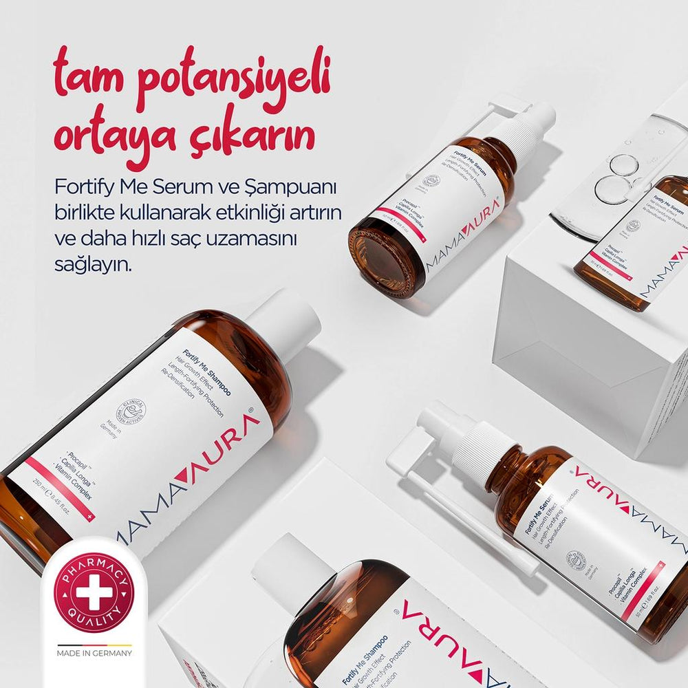 Mamaaura Fortify Me Hair Loss Support Set 250ml & 50ml