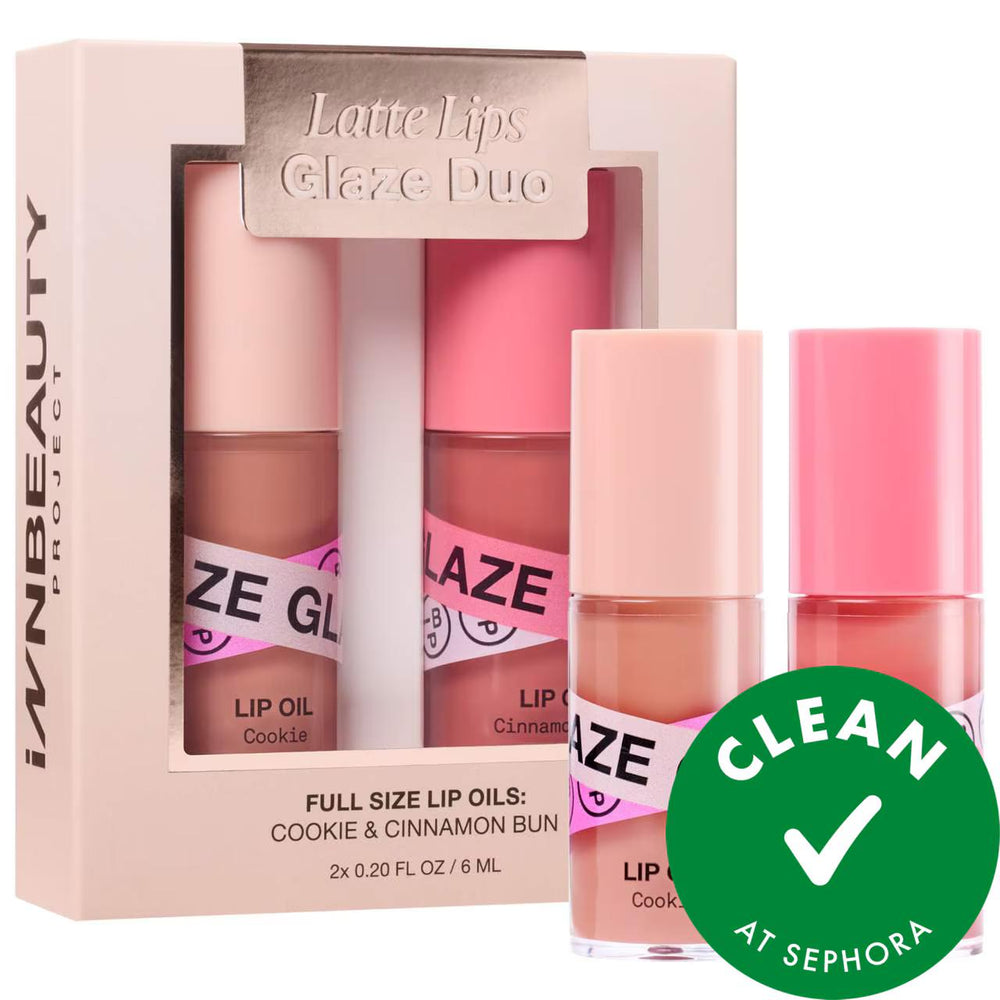 INNBEAUTY PROJECT Latte Lips Lip Oil Glaze Duo: Vegan, Cruelty-Free, Plumping & Moisturizing Nude Lip Gloss for a Natural, Glossy Look INNBEAUTY Latte Lip Oil: Vegan Plumping Lip Gloss - Nude Shades lip oil glaze, vegan lip oil, cruelty-free lip gloss, plumping lip oil, moisturizing lip glaze, natural lip oil, latte lip gloss, nude lip oil, exfoliating lip treatment, eco-friendly lip care, lip oil, lip gloss, vegan, cruelty-free, plumping, moisturizing, nude, latte, exfoliating, eco-friendly, lip care, skin