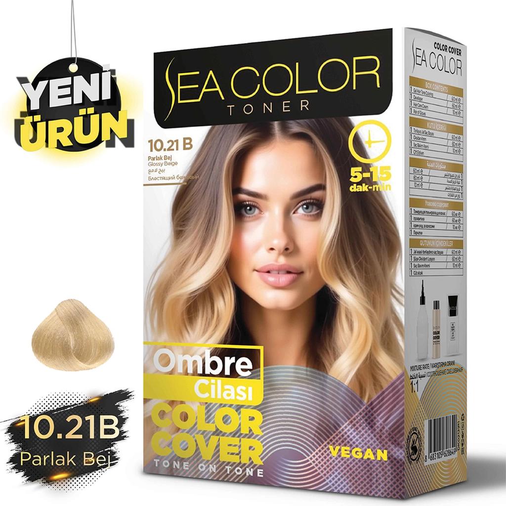Sea Color Toner Ombre Gloss 10.21B Bright Beige