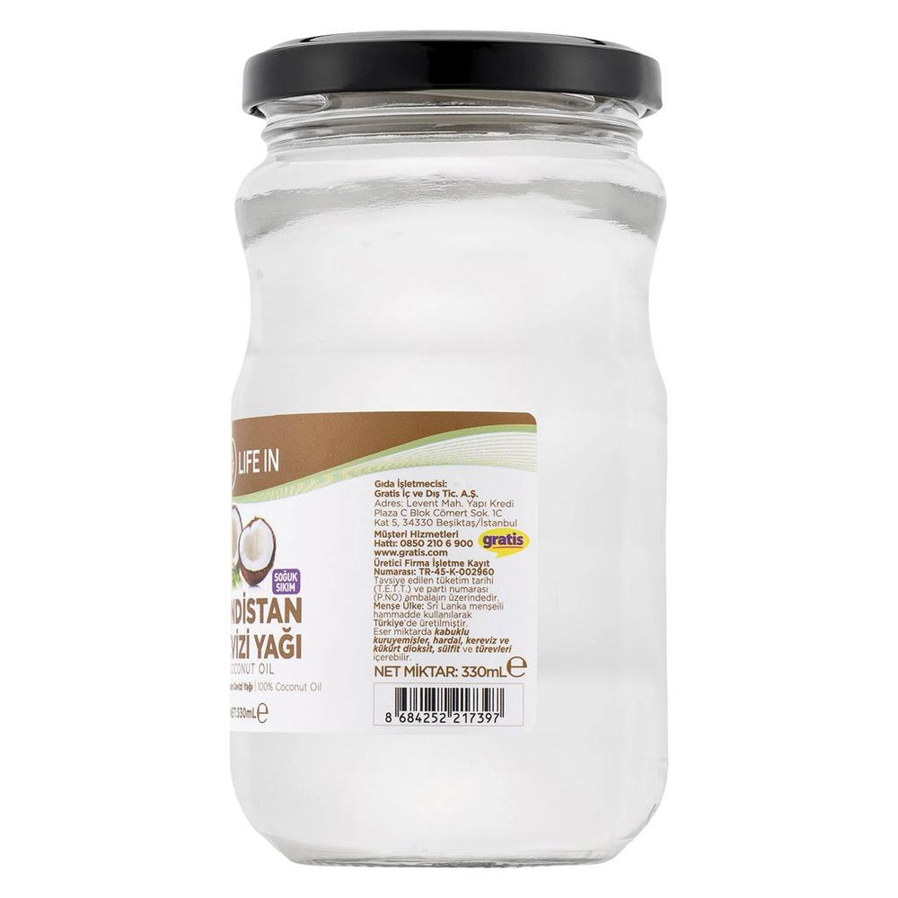 Life In Coconut Oil for Skin and Hair Care 330 ml