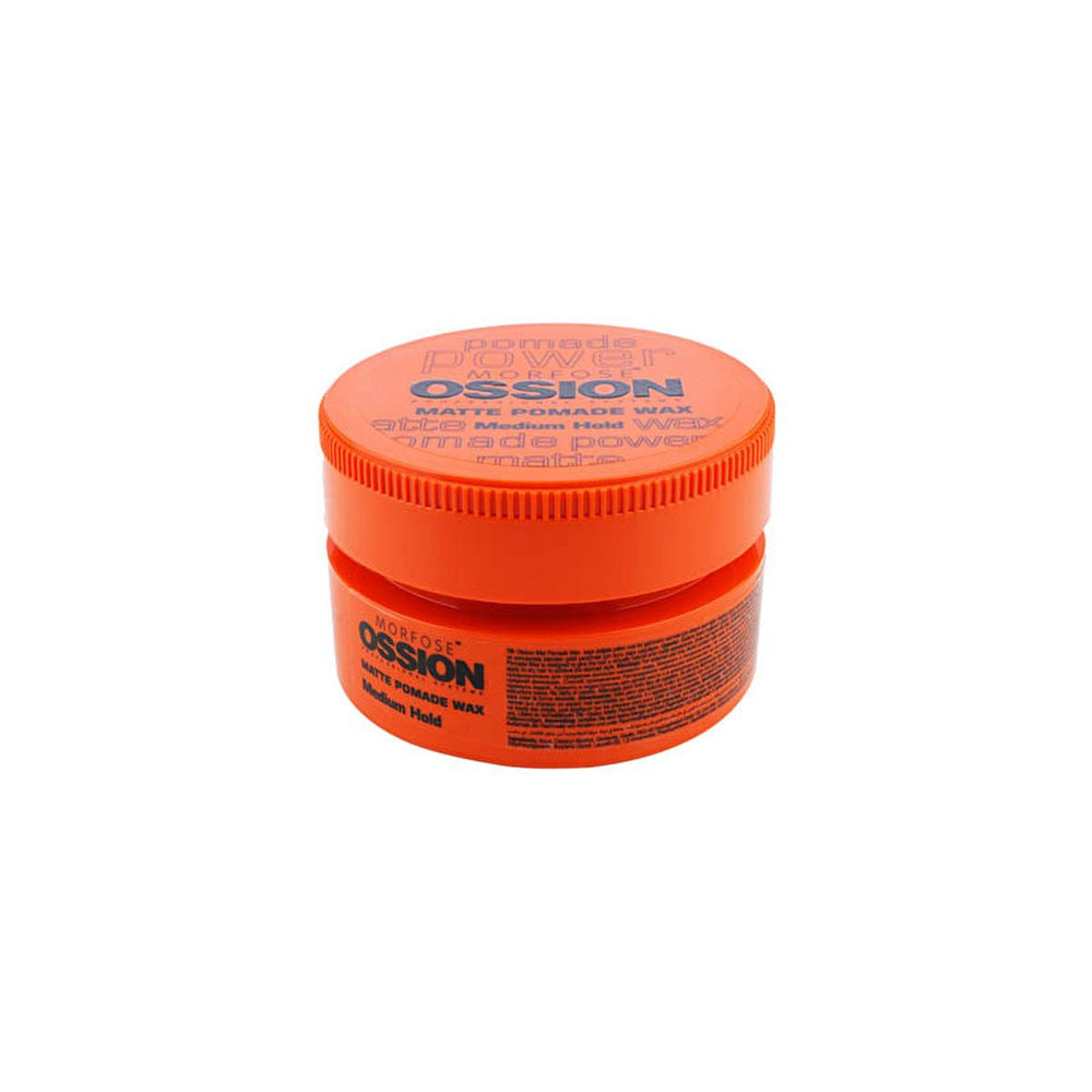 Morfose Ossion Matte Pomade Wax for Natural Hair Styling - 3.38 fl oz, Water-Based, Medium Hold, Residue-Free - view 4