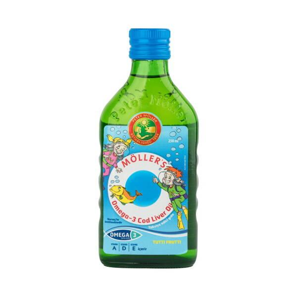 Möller's Omega 3 Fish Oil - Tutti Frutti Flavor | 250ml - image 3