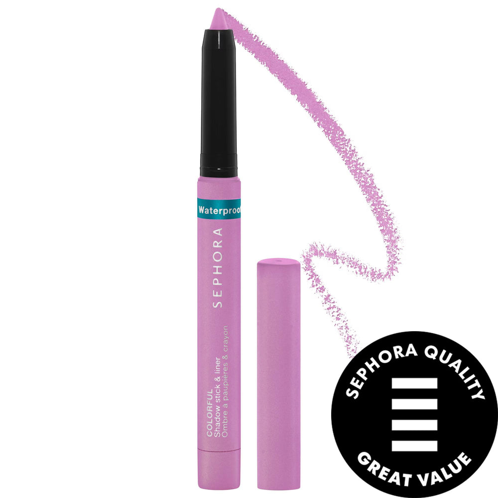 Sephora Colorful Waterproof Eyeshadow & Eyeliner Multi-Stick: 12H Wear, Smudge & Transfer-Proof, Easy Blend - Versatile Eye Makeup Perfection Sephora Waterproof Eyeshadow: 12H Wear, Smudge-Proof waterproof eyeshadow, waterproof eyeliner, long lasting eyeliner, smudge proof eyeshadow, eyeshadow stick, eyeliner stick, transfer proof eyeliner, 12 hour wear eyeshadow, Sephora eyeshadow, Sephora eyeliner, eyeshadow, eyeliner, multi-stick, eye makeup, long-wearing makeup, smudge-proof, transfer-proof, beauty, cos