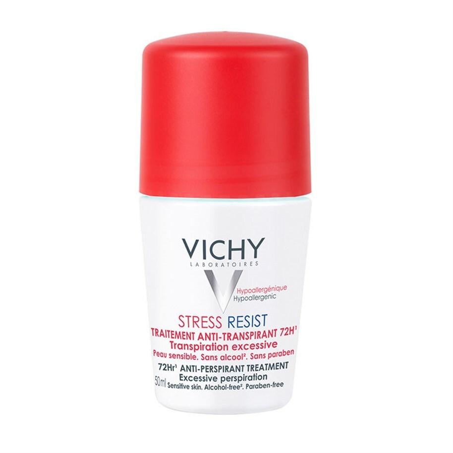 Vichy Stress Resist Anti-Transpirant Deodorant - 72 Hour Sweat Protection, Hypoallergenic, Sensitive Skin Friendly - view 2