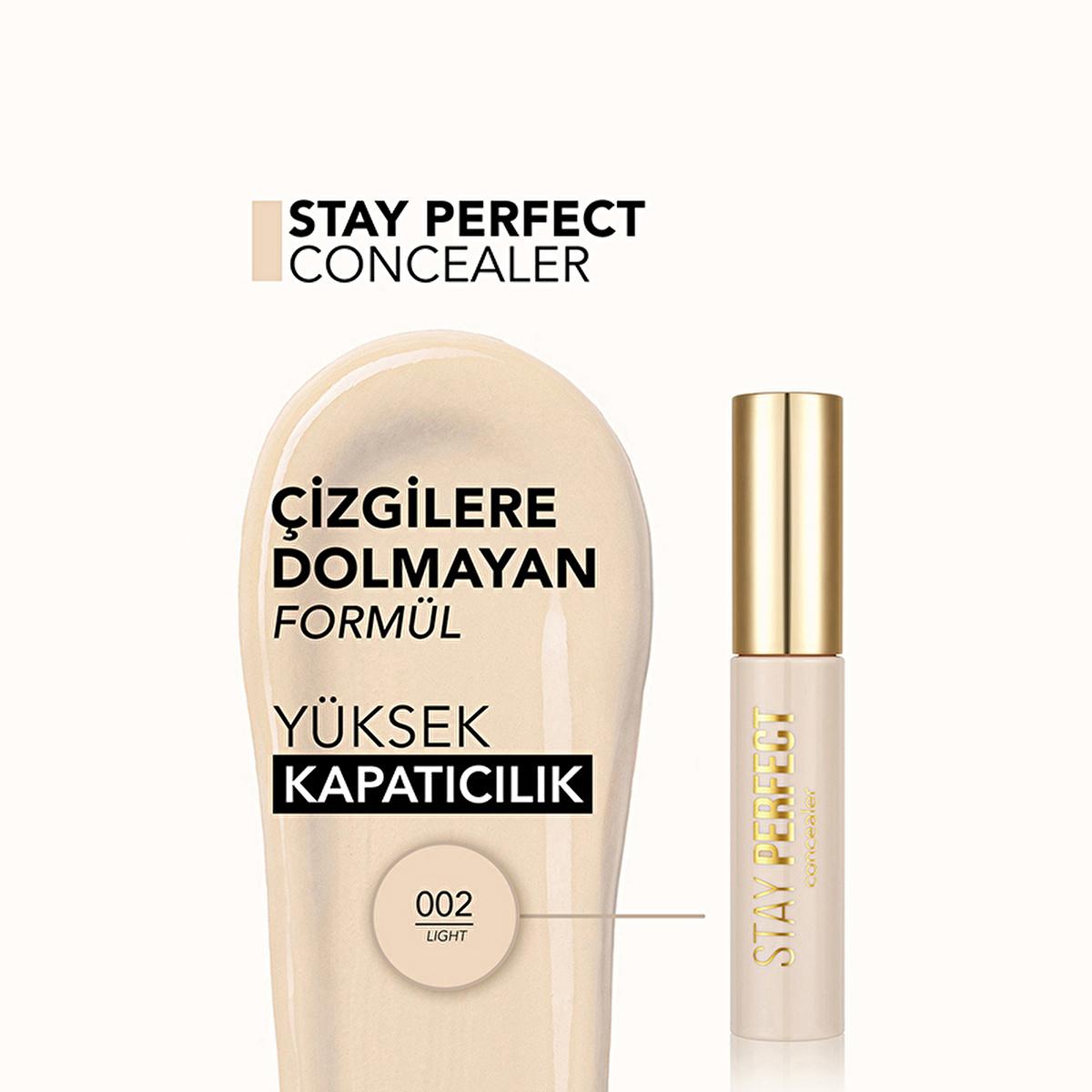 Flormar Stay Perfect: High Pigment Concealer - Long Lasting, Natural Finish, Full Coverage - Conceals Dark Circles & Blemishes Flormar Stay Perfect Concealer: High Pigment, Full Coverage Flormar concealer, high pigment concealer, long lasting concealer, natural finish concealer, full coverage concealer, concealer for dark circles, concealer for blemishes, non-creasing concealer, hydrating concealer, floral scented concealer, concealer, makeup, beauty, cosmetics, skin imperfections, even skin tone, dark circ