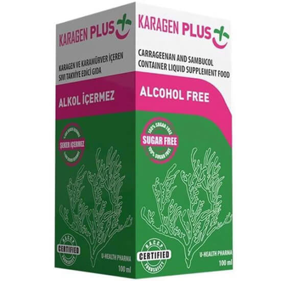 Karagen Plus Syrup Elderberry Dietary Supplement 100 ml