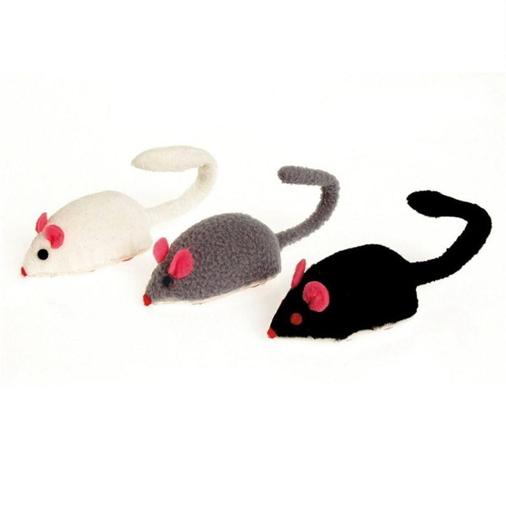 Karlie Wind-Up Mouse Cat Toy for Active Play