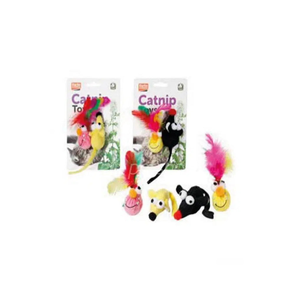 Karlie Plush Toy Set 2-Piece Soft Play Set 6 cm
