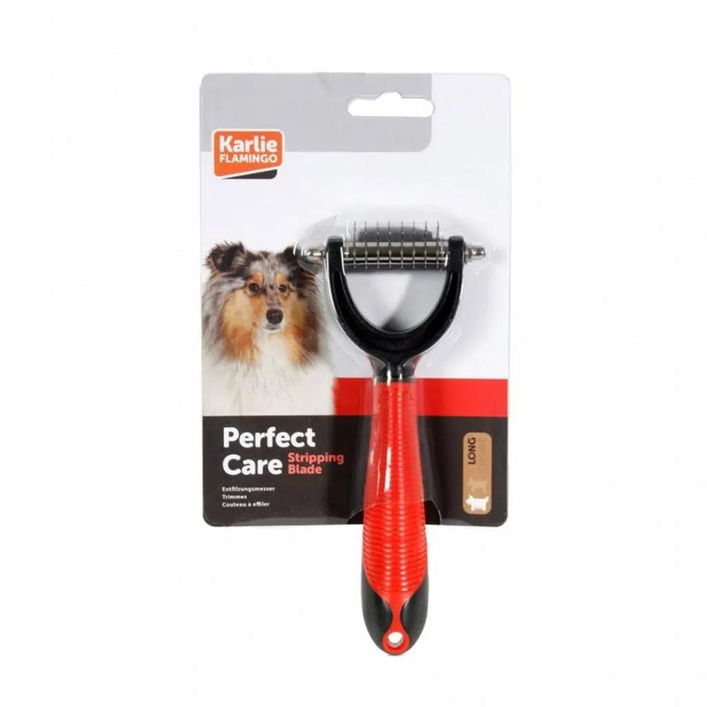 Karlie Long Hair Dematting Comb with Blades 8x7.5x3.5 cm