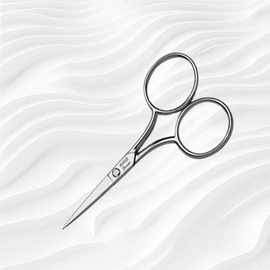 Solingen Nero-130 Eyebrow and Mustache Scissors for Precise Grooming