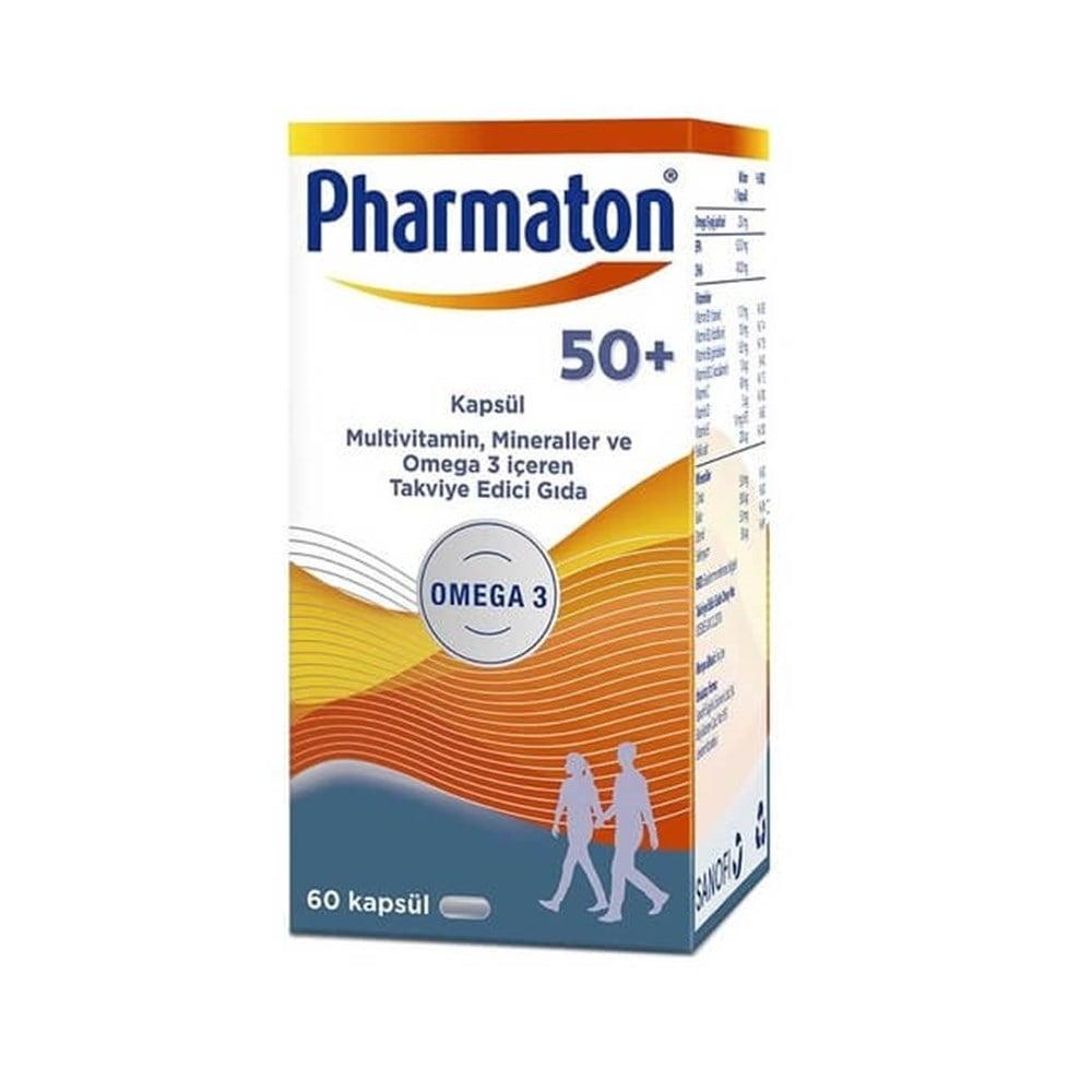 pharmaton 50 plus supplement bottle, pharmaton 50 plus capsule ingredients Pharmaton 50 Plus - Daily Vitamin & Mineral Supplement | 60 Capsules Pharmaton 50 Plus Daily Supplement - Healthy Aging pharmaton, vitamins, supplements, healthy-aging, omega-3, multivitamins, adults-over-50, daily-health, nutritional-supplements, ai-generated