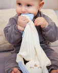 Babyjem Soft Teething Toy and Sleep Companion for Infants - Machine Washable, 0-18 Months, Cotton-Polyester Baby Teething Toy & Sleep Companion - Soft & Washable baby teething toy, sleep companion for infants, soft baby toy, machine washable baby product, teething relief for babies, baby comfort, newborn essentials, infant sleep aid, cotton baby toys, polyester baby toys, 0-18 months baby products, gentle baby products