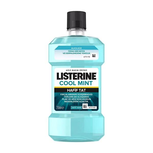 Listerine Cool Mint Hafif Tat Mild Mouthwash: Fresh Breath, Fights Germs, 250ml with Sodium Fluoride - image 3