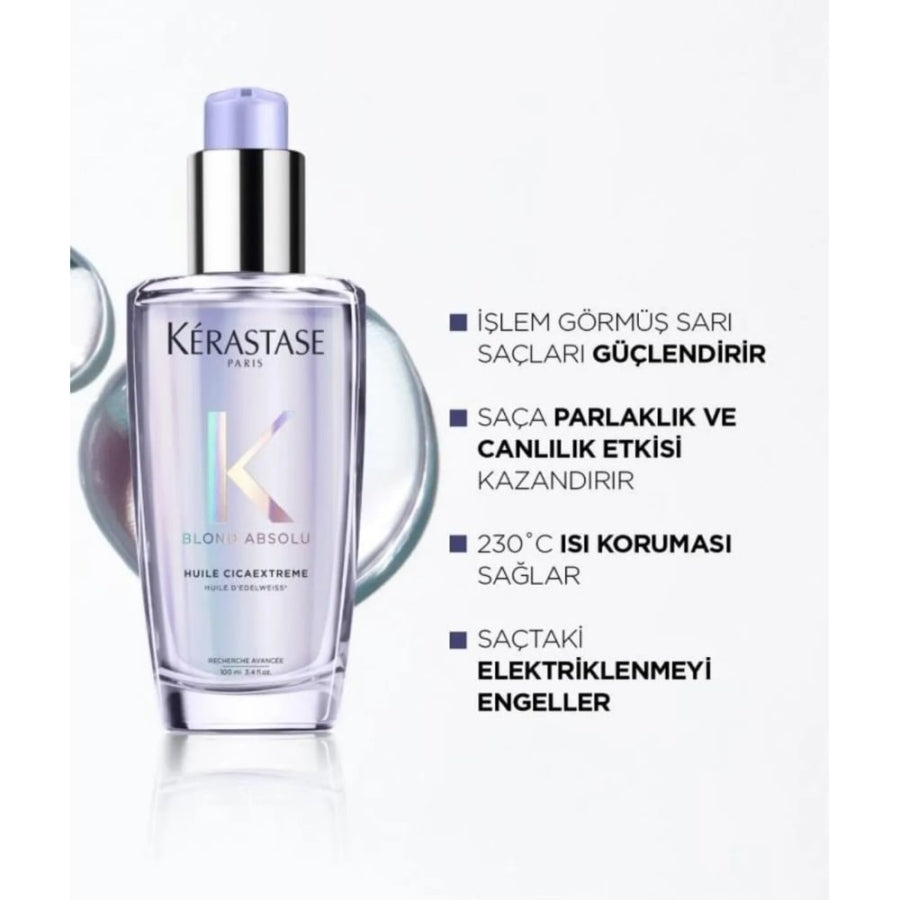 Kerastase Blond Absolu L'huile Cicagloss Hair Oil for Shine 150ml