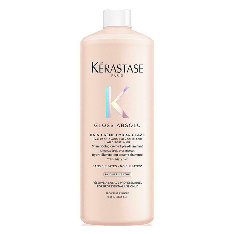 Kerastase Gloss Absolu Bain Creme Hydra Shampoo for Shine 1000ml