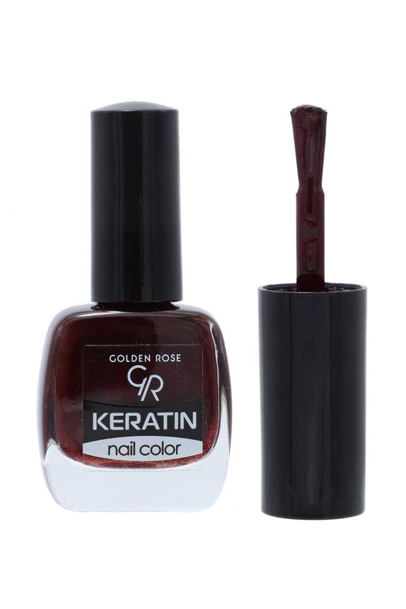 Golden Rose Keratin Nail Color 132 Glossy Polish 10.5ml