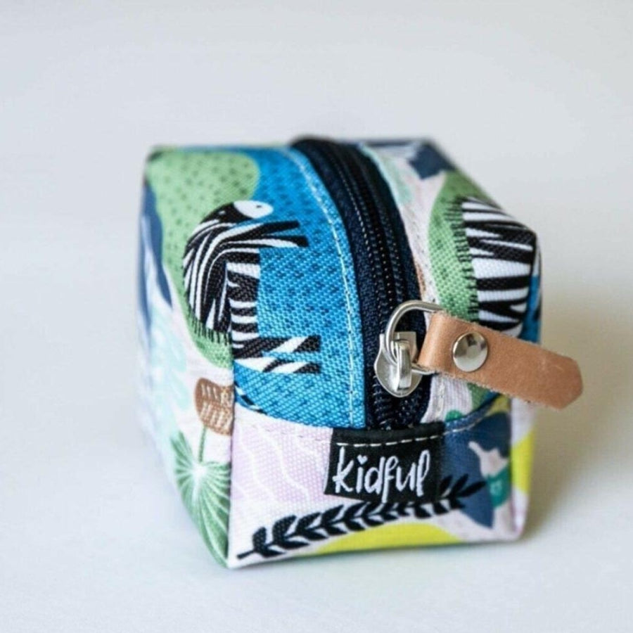 Kidful Jungle Pacifier Case with Leather Details 1 Piece