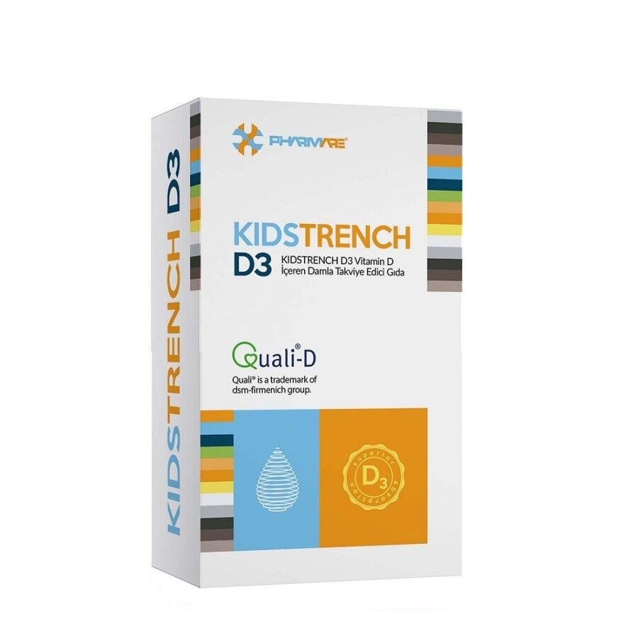 Are Pharma Kidstrench Vitamin D3 Dietary Supplement 20ml