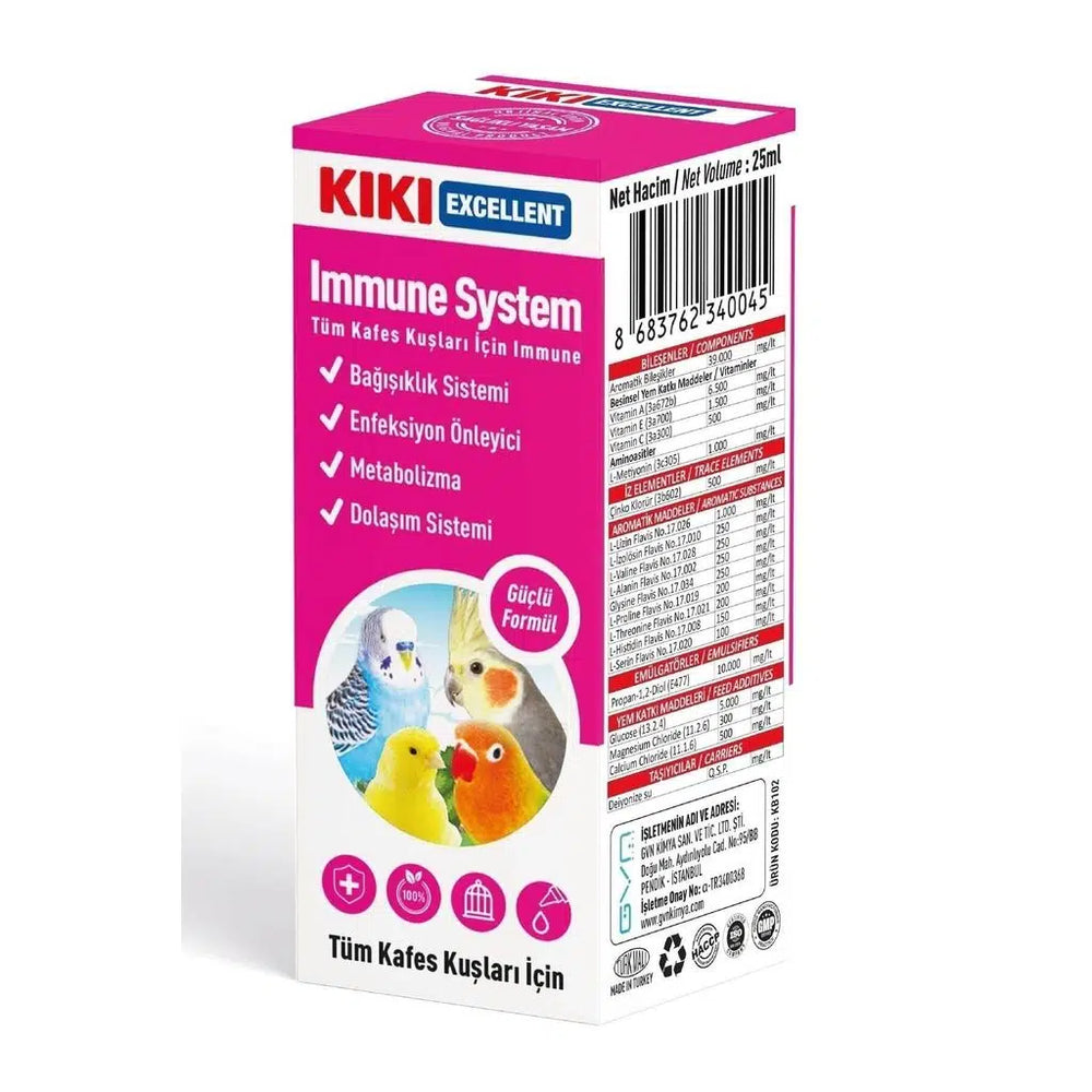 Kiki Excellent Immune System Bird Immunity Support 25ml