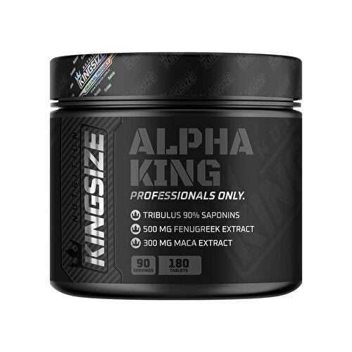 Kingsize Nutrition Alpha King 180 Tablets